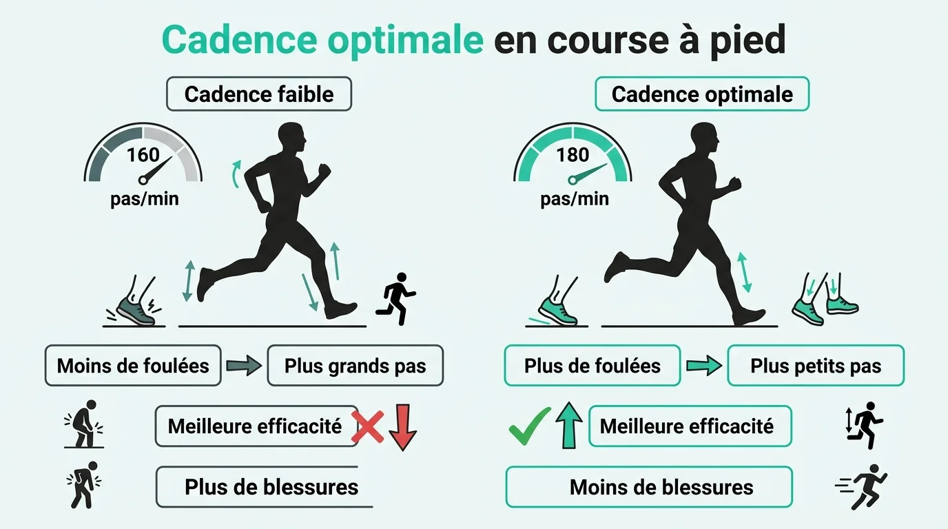 Cadence optimale en course à pied