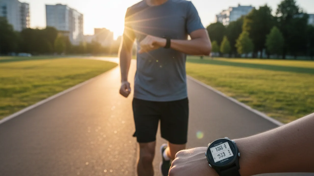 Calibrage montre GPS pendant une session running