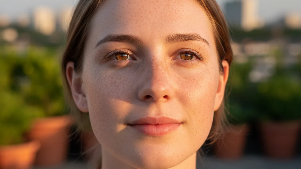 Peau claire et sensible au soleil estival