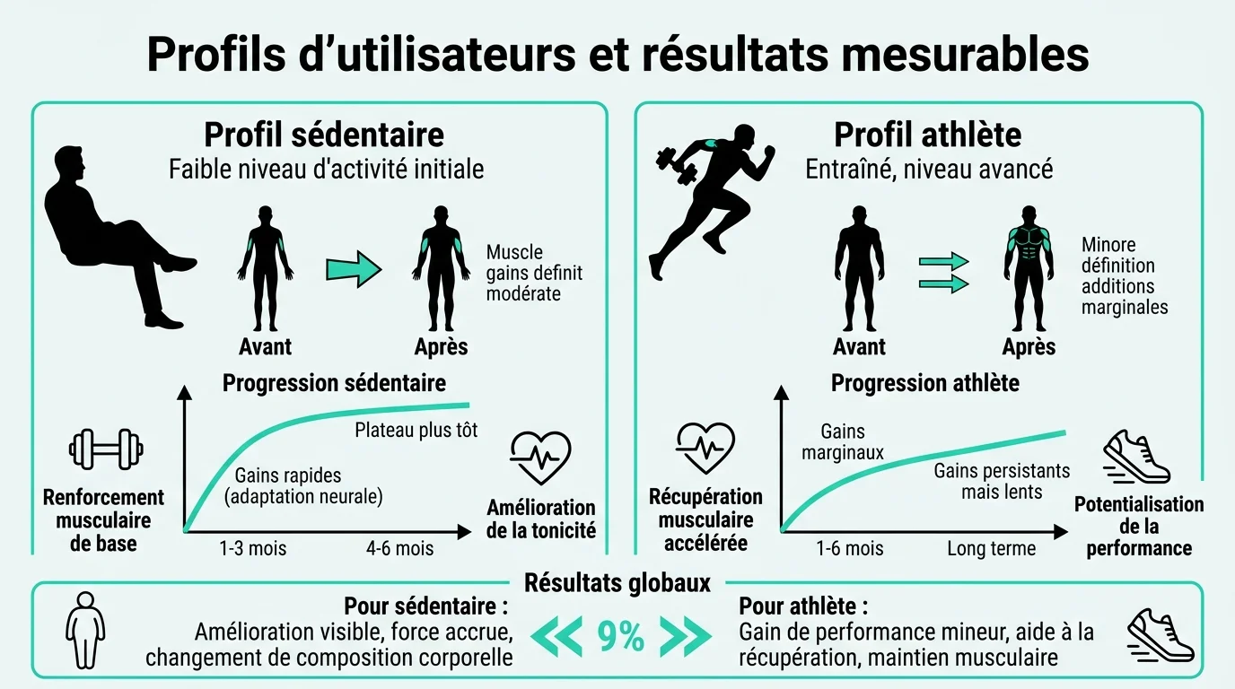 Profils d'utilisateurs et résultats mesurables