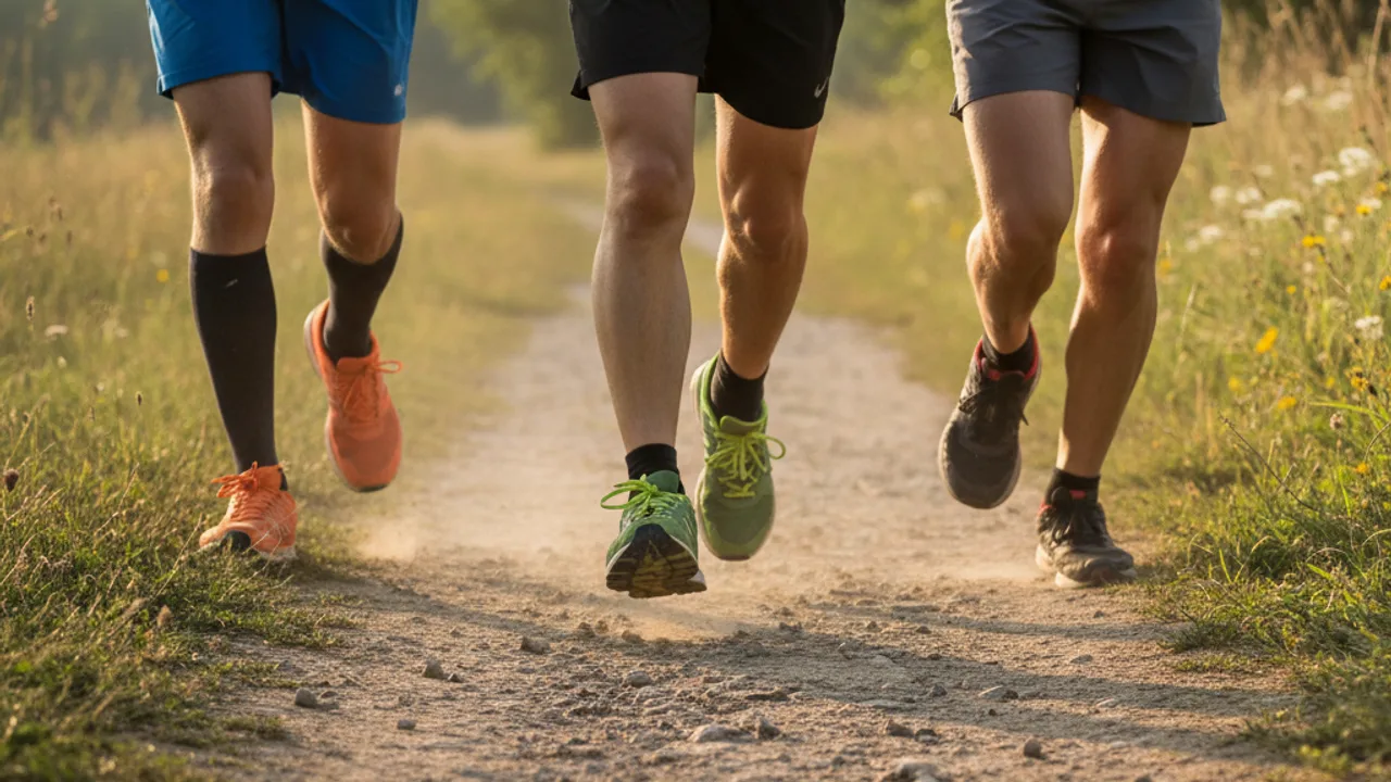 Routine running en groupe