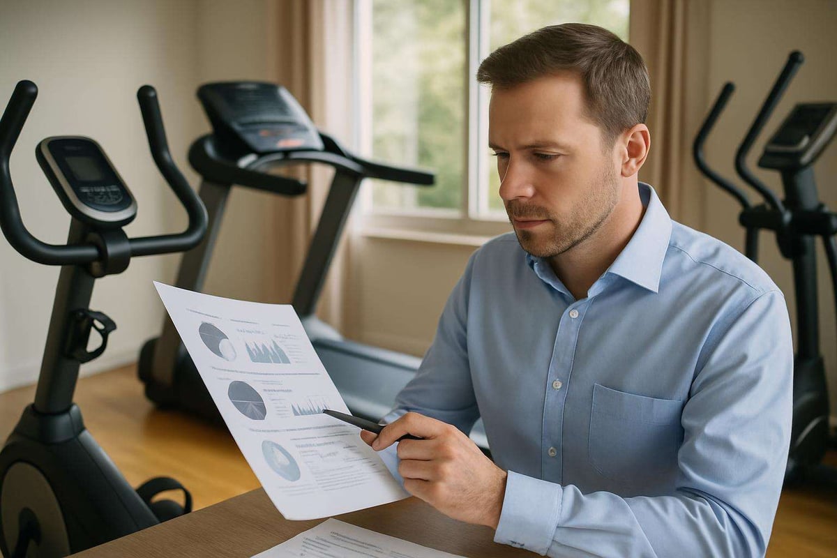 sélection d'équipement cardio